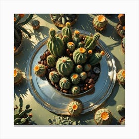 Cactus Garden Canvas Print