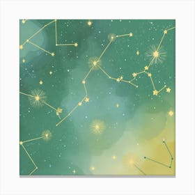 Constellations 2 Canvas Print