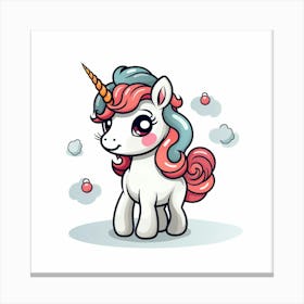 Cute Unicorn 29 Canvas Print