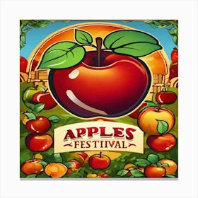 Apples Festival Canvas Print