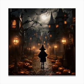 Halloween Collection By Csaba Fikker 61 Canvas Print