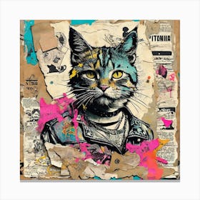 Kitty Canvas Print