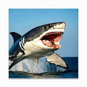 Great White Shark 3 Canvas Print