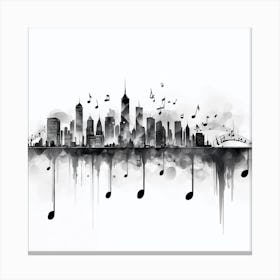 New York City Skyline 7 Canvas Print