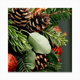 Christmas Wreath 1 Canvas Print