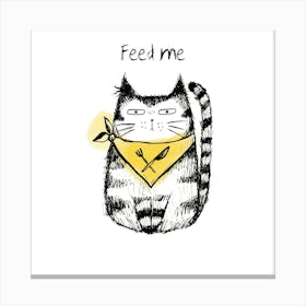 Feed Me 1 Canvas Print