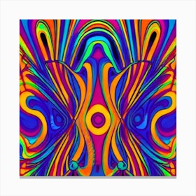 Psychedelic Art 4 Canvas Print