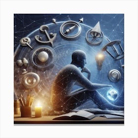 Astrology Canvas Print