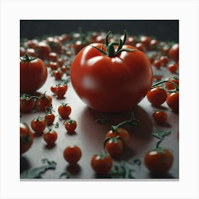 Red Tomatoes 15 Canvas Print