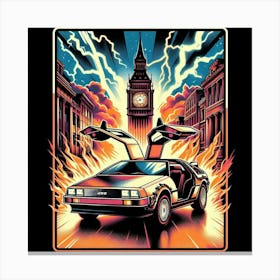 Back To The Future Canvas Print