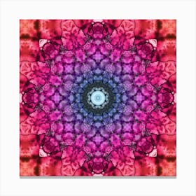 Watercolor Pattern Pink 1 Canvas Print