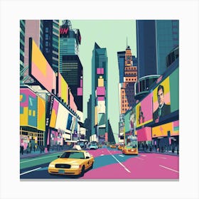 Times Square New York Canvas Print