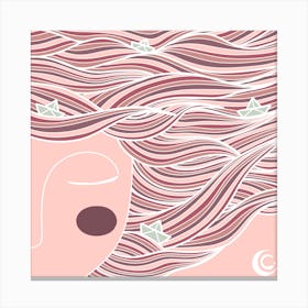 Day Dream (Sea Waves) Canvas Print