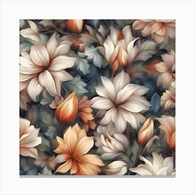 Floral Pattern Canvas Print