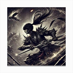 Zoya Vanguard Fury Canvas Print