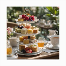 Afternoon Tea Canvas Print