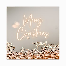 Merry Christmas Canvas Print