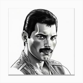 Freddie Mercury Canvas Print