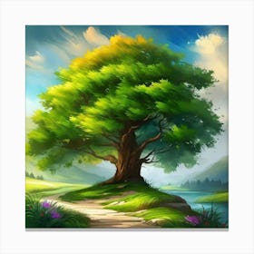 Tree Of Life 230 Canvas Print