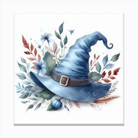 Tale of The Blue Hat 1 Canvas Print
