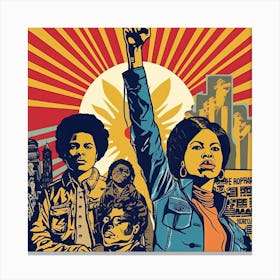 Poster For The March On Washington Canvas Print