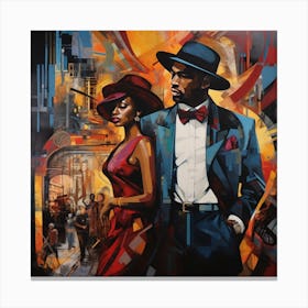 'The Couple' Canvas Print