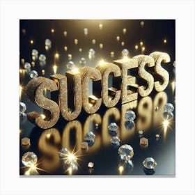 Success Stock Photos & Royalty-Free Footage Canvas Print