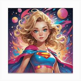 Default Superteen Art 2 Canvas Print