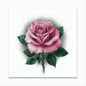 Pink Rose 5 Canvas Print