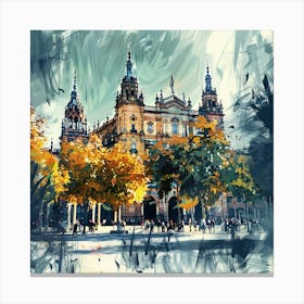 San Sebastián Cathedral Canvas Print