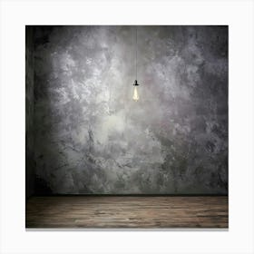 Empty Room With Light Canvas Print