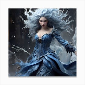 Blue Fairy Canvas Print