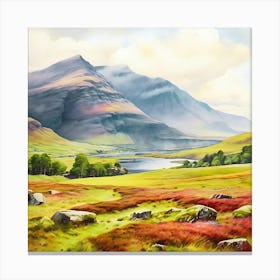 Scottish Landscape 1 Canvas Print