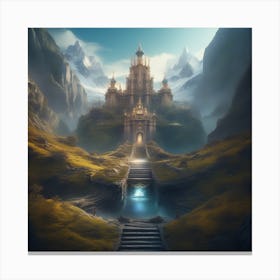 Fantasy Castle 1 Canvas Print