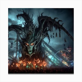 Halloween Rides Canvas Print