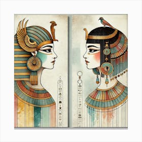 Egyptian Women 2 Canvas Print