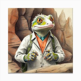 Gecko 6 Canvas Print