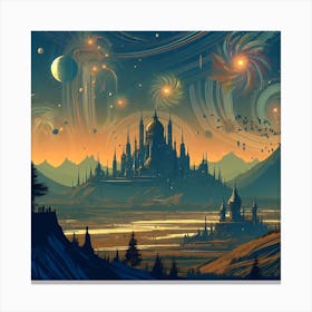 Land Of Fantasy 11 Canvas Print