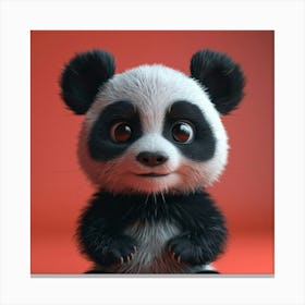 Panda Bear 1 Canvas Print