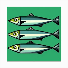 Three Sardines Kitchen Restaurant  Canvas Print