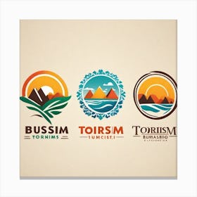 Logos For Tourism Canvas Print