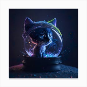 Cat Galaxy (78) Canvas Print