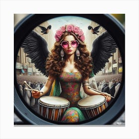 Paradox Angel Canvas Print