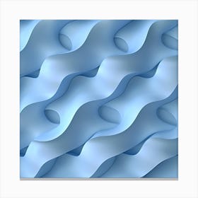 Abstract Wavy Pattern 1 Canvas Print