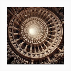 Dome Of A Temple Canvas Print