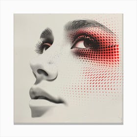 'The Red Eye' Canvas Print
