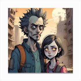 Last Of Us Canvas Print