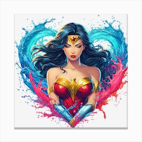 Wonder Woman 1 Canvas Print