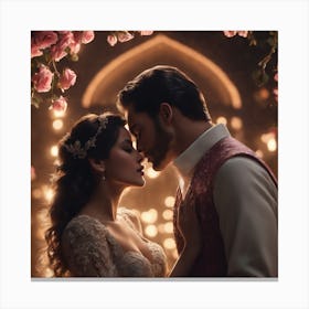 Fairytale Wedding Canvas Print