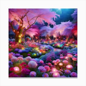 Fairy Garden Canvas Print